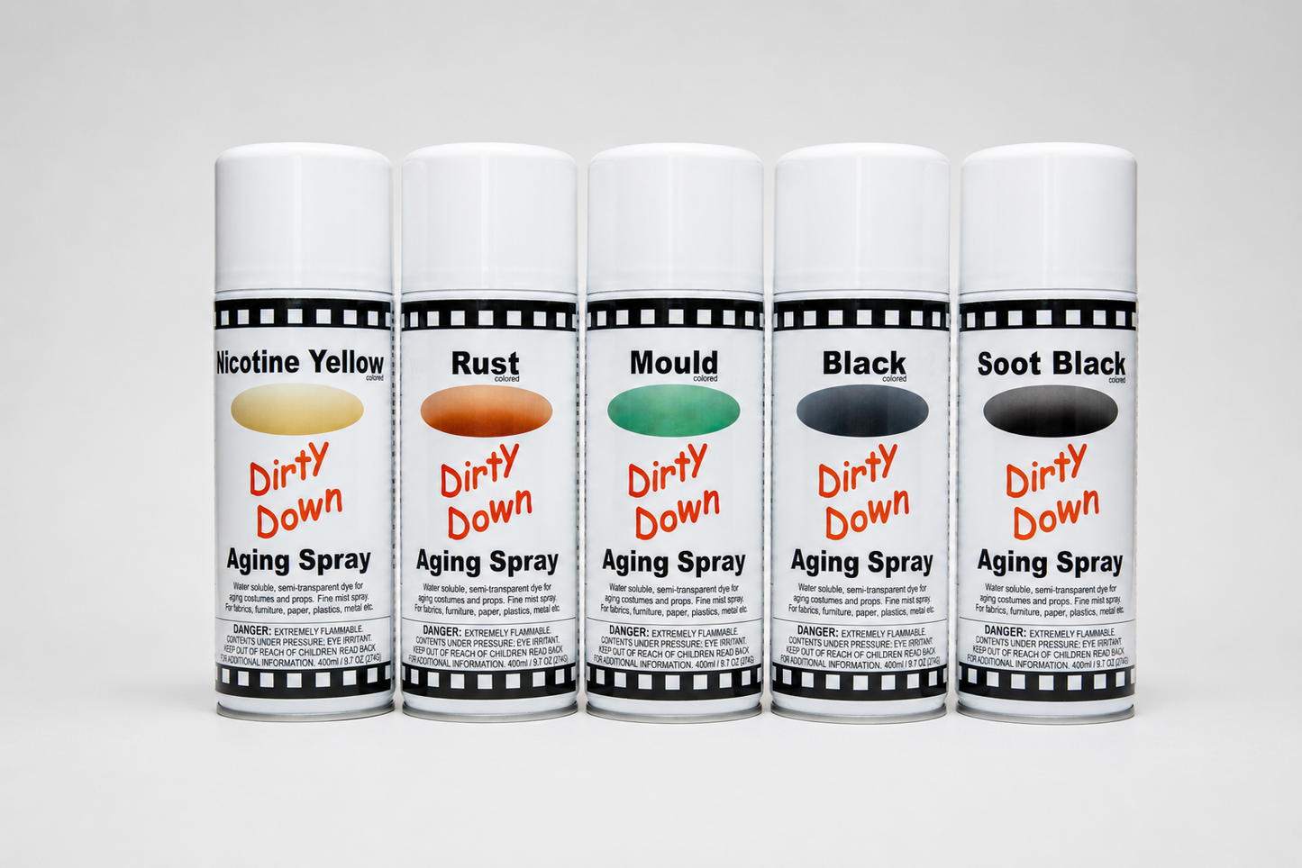 Dirty Down Aging Sprays (5-pack)