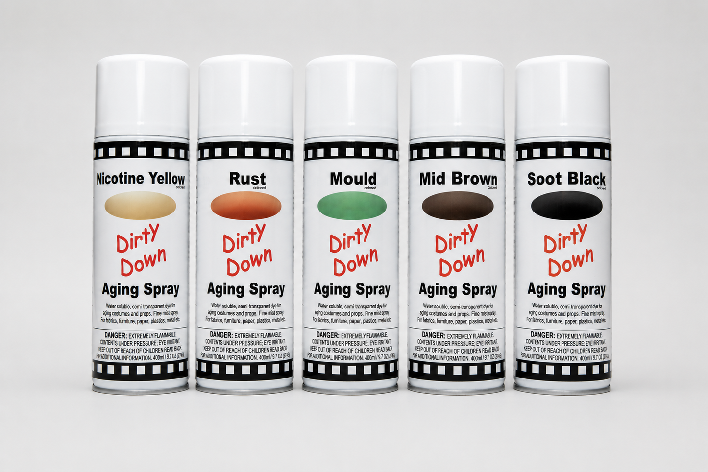 Dirty Down Aging Sprays (5-pack)