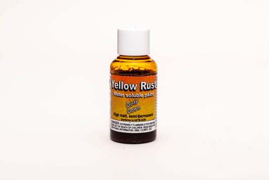 Dirty Down Yellow Rust Liquid Aging Effect
