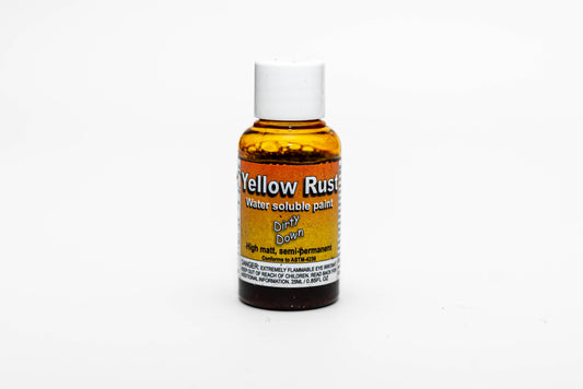 Dirty Down Yellow Rust Liquid Aging Effect